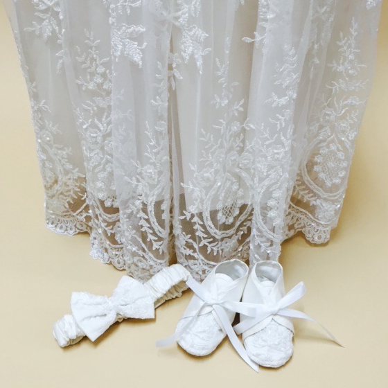 Christening Gown - Delicate Elegance 4255